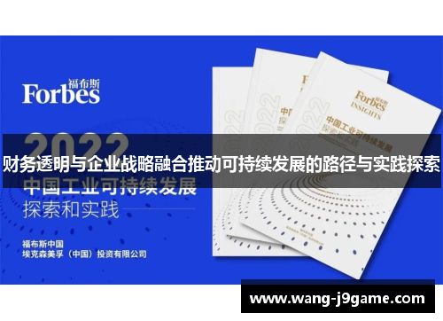 财务透明与企业战略融合推动可持续发展的路径与实践探索 财务透明与企业战略融合推动可持续发展的路径与实践探索